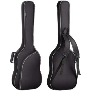 imageCAHAYA Electric Bass Guitar Bag Gig Bag Backpack Padded Soft Case 03 inch Padding LightweightBlack