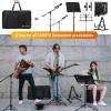 imageCAHAYA Music Stand Carrying Bag High Capacity Universal Carrying Case Portable for Solid Sheet Music Stand Microphone Stand Speaker Guitar Stand CY0323L