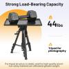 imageCAHAYA Projector Stand Tripod Adjustable  Portable Laptop Stand Height from 159 to 467 with Carry Bag Easy to Set up Suitable for Home Studio or Outdoor Use