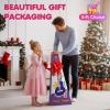 imageCAHAYA Classical Guitar Kit 30 Kids Guitar Set with Okoume Neck Case Bag Nylon Strap Picks Musical Gift for Beginners Girls