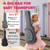 imageCAHAYA Classical Guitar Kit 30 Kids Guitar Set with Okoume Neck Case Bag Nylon Strap Picks Musical Gift for Beginners Girls